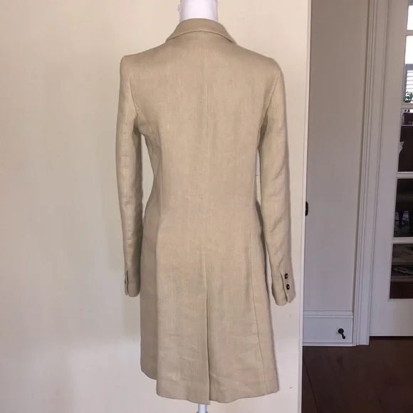 Zara beige long blazer. Size XS. - Picture 7 of 9